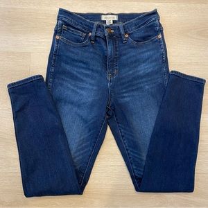 Madewell 10” High Rise Jeans Size 28